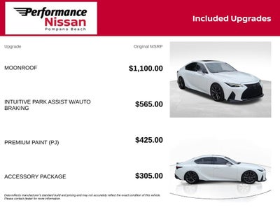 2021 Lexus IS 350 F SPORT