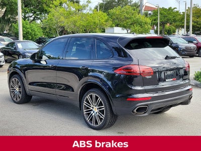 2018 Porsche Cayenne Platinum Edition