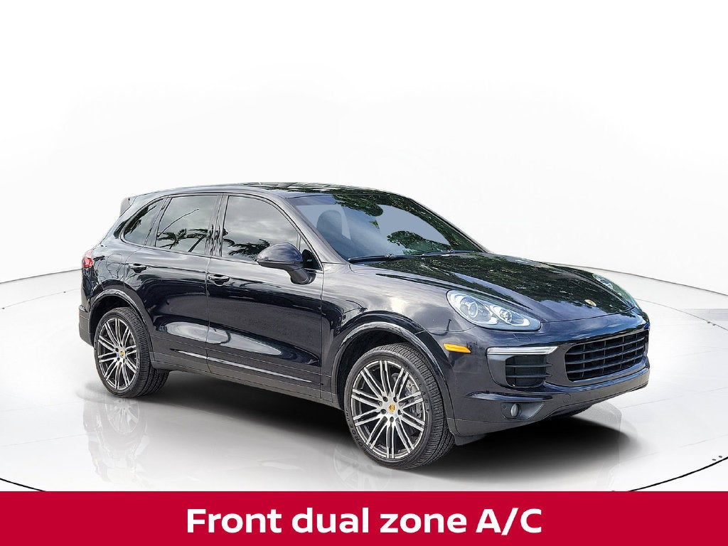 2018 Porsche Cayenne Platinum Edition