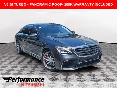 2019 Mercedes-Benz S-Class S 63 AMG® 4MATIC®