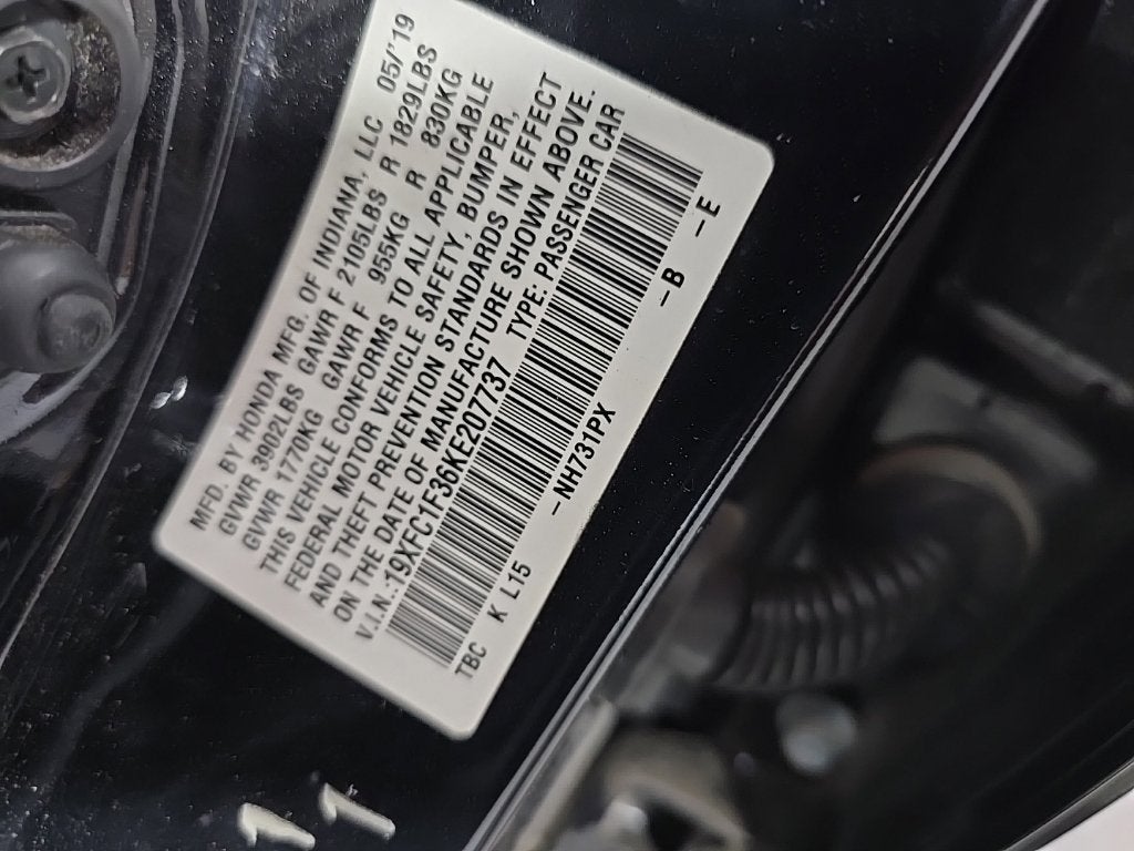 2019 Honda Civic EX