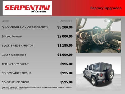 2019 Jeep Wrangler Unlimited Sport S 4x4
