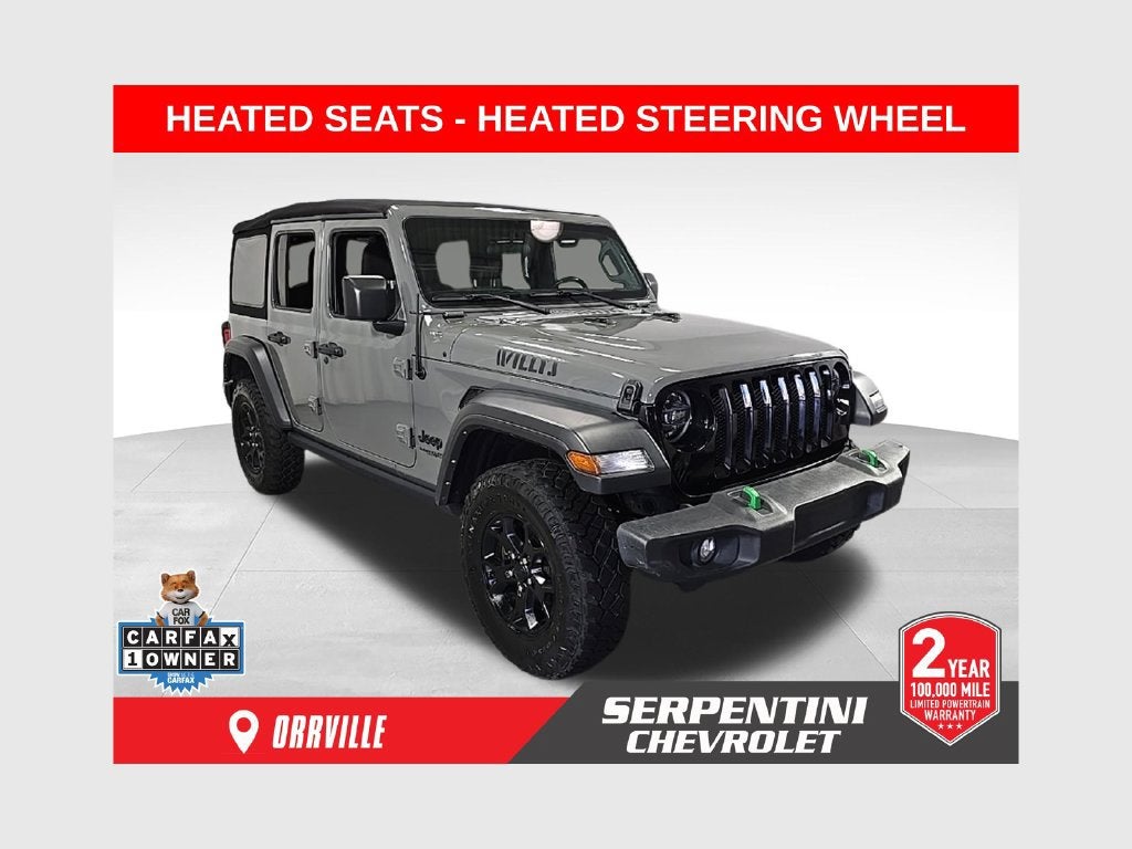 2021 Jeep Wrangler Unlimited Willys