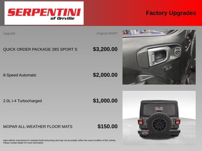 2018 Jeep Wrangler Unlimited Sport S 4x4