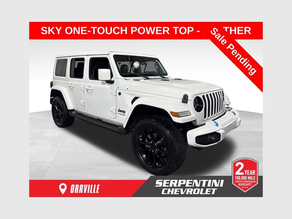 2022 Jeep Wrangler 4xe Unlimited High Altitude 4x4