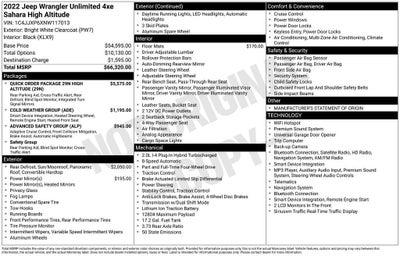 2022 Jeep Wrangler 4xe Unlimited High Altitude 4x4