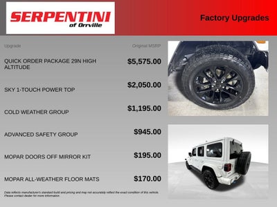 2022 Jeep Wrangler 4xe Unlimited High Altitude 4x4