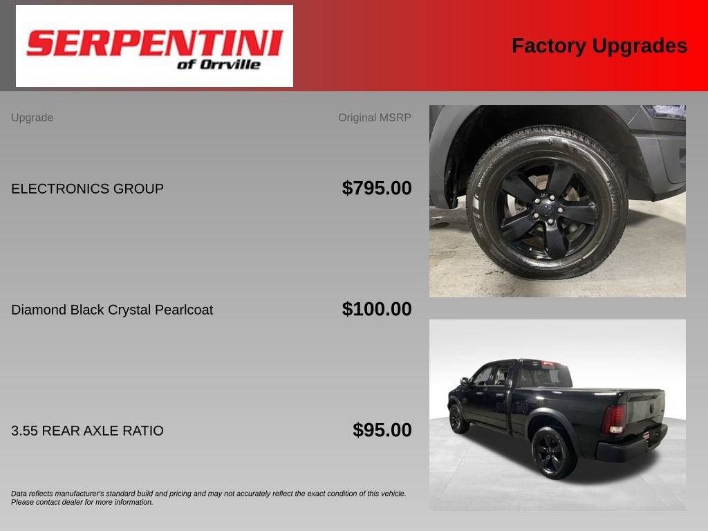2020 RAM 1500 Classic Warlock