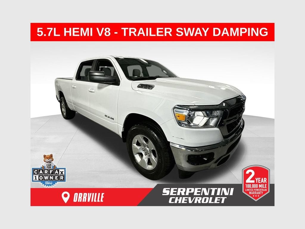 2022 RAM 1500 Big Horn Crew Cab 4x4 6'4" Box