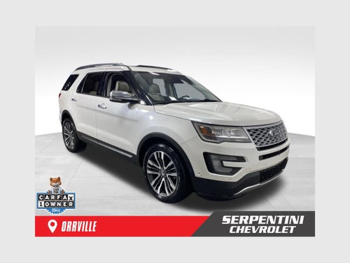 2017 Ford Explorer Platinum