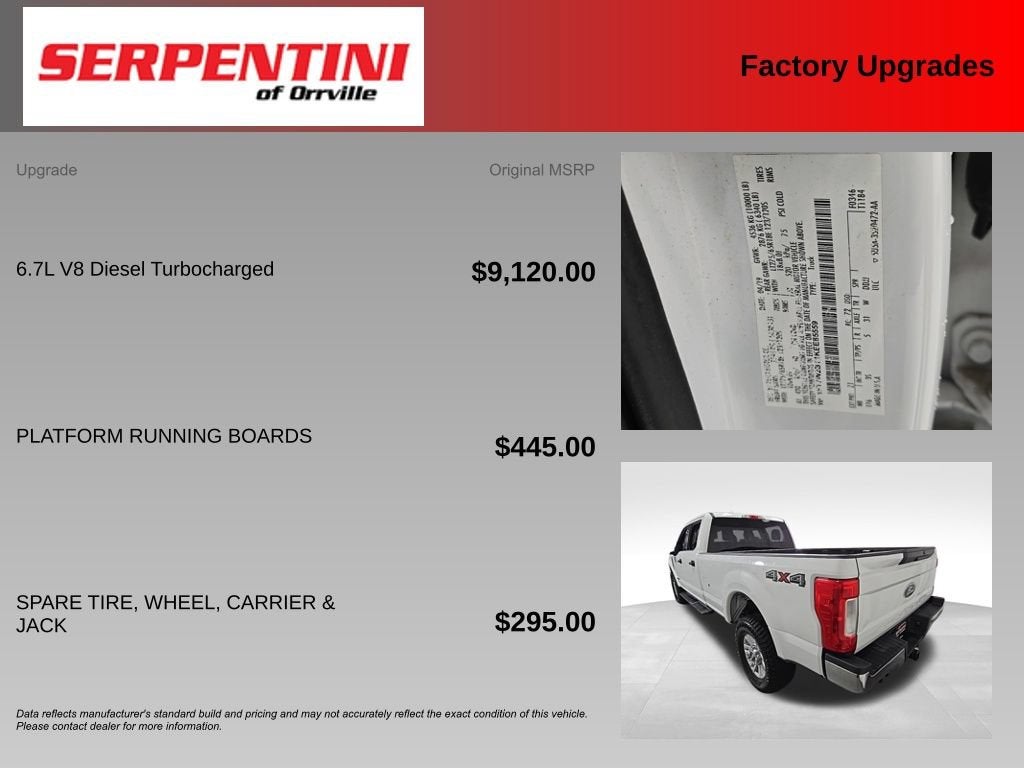 2019 Ford Super Duty F-250 SRW XL