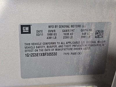 2011 Chevrolet Malibu LT w/1LT