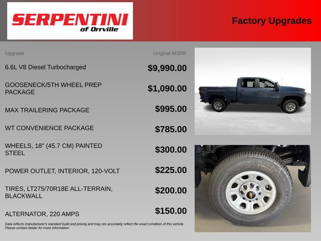 2026 Chevrolet Silverado 2500 HD WT