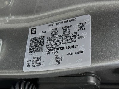 2026 Chevrolet Colorado Z71