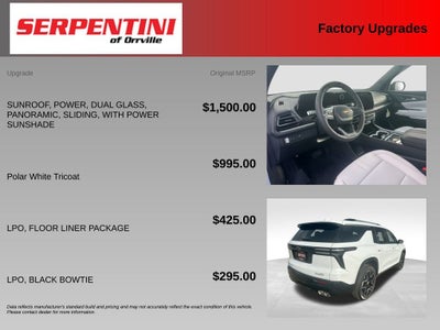 2026 Chevrolet Traverse High Country