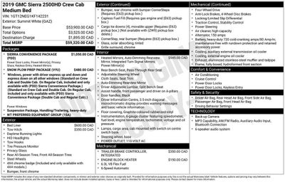 2019 GMC Sierra 2500 HD Base