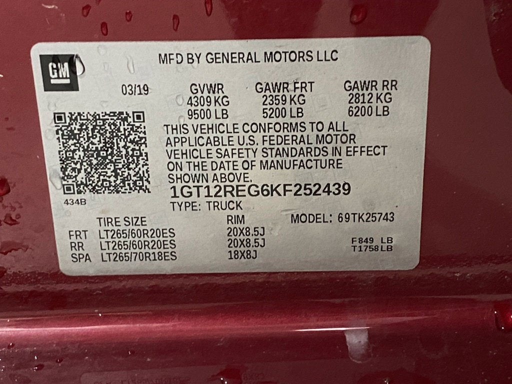 2019 GMC Sierra 2500 HD SLT
