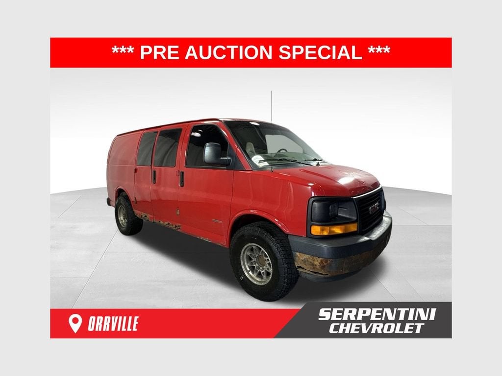 2008 GMC Savana Cargo 2500 Work Van