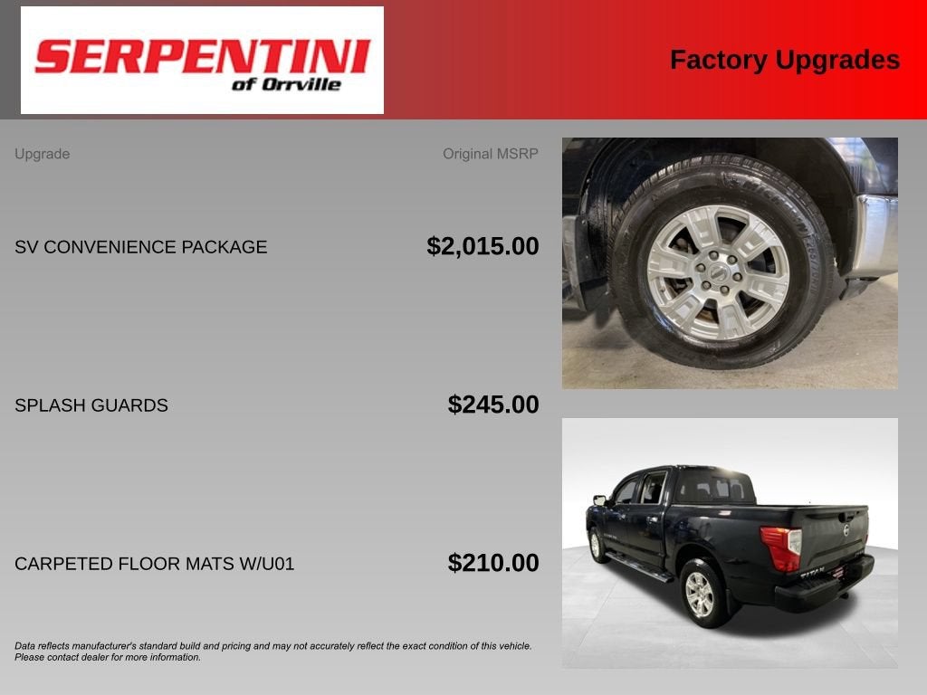 2019 Nissan TITAN SV