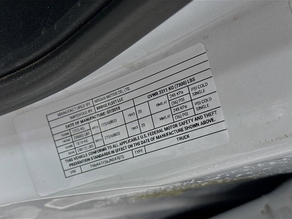 2018 Nissan Titan S