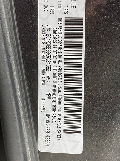 2019 Dodge Grand Caravan SE