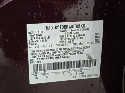 2021 Ford Edge SEL