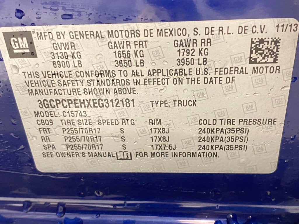 2014 Chevrolet Silverado 1500 Work Truck