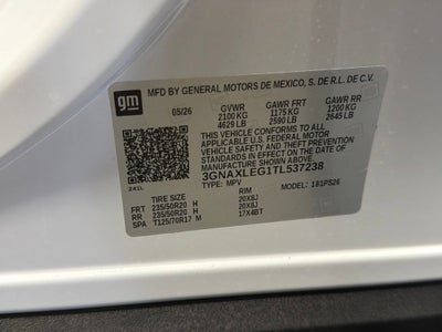 2026 Chevrolet Equinox RS