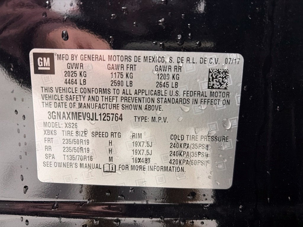 2018 Chevrolet Equinox Premier