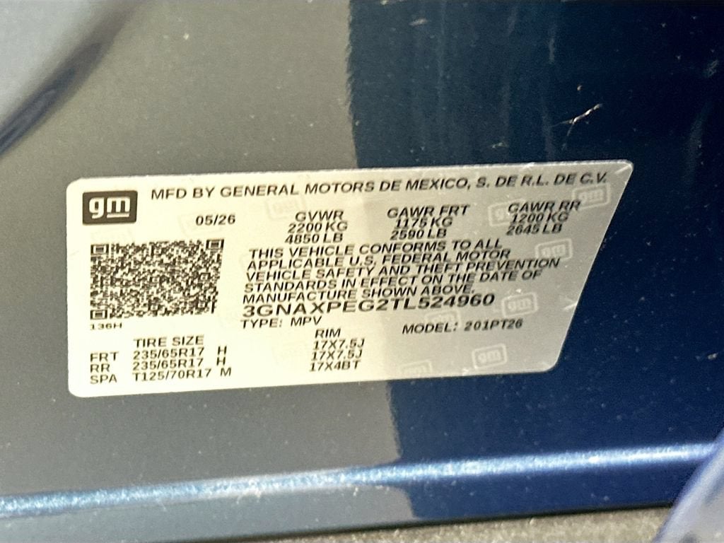 2026 Chevrolet Equinox LT
