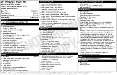2019 Chevrolet Trax LT
