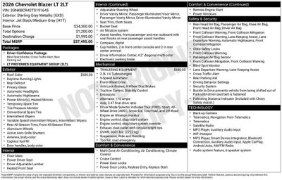 2026 Chevrolet Blazer 2LT