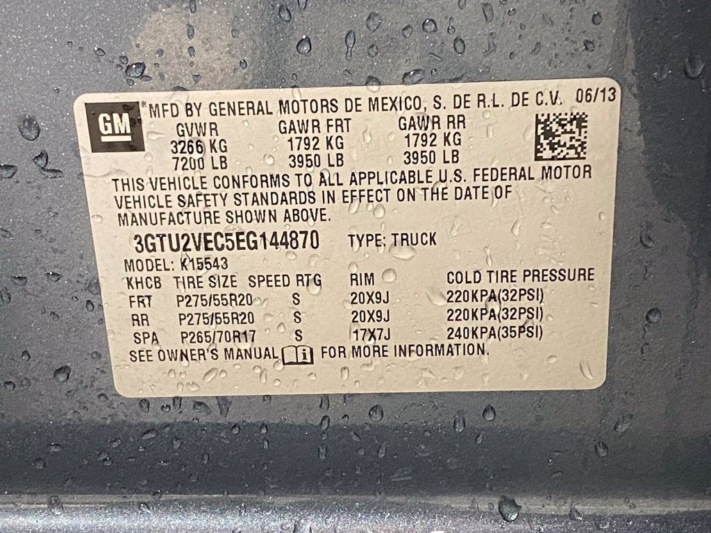 2014 GMC Sierra 1500 SLT