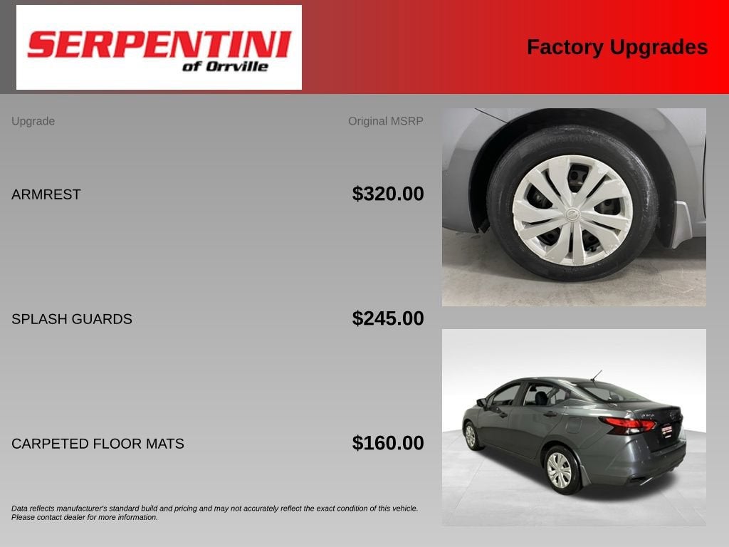 2021 Nissan Versa S Xtronic CVT