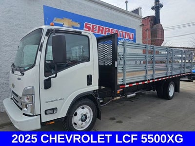 2025 Chevrolet Low Cab Forward 5500 XG MEDIUM ASH GRAY