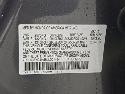 2020 Acura MDX Technology Package