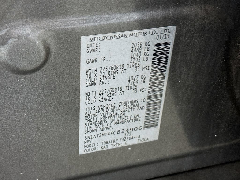 2015 Nissan Rogue SL