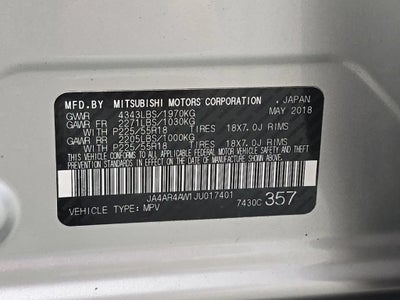 2018 Mitsubishi Outlander Sport 2.4 SEL