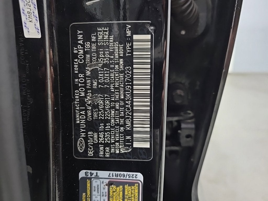 2019 Hyundai Tucson SE