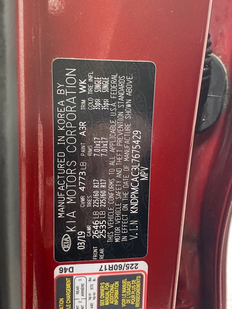 2020 Kia Sportage LX
