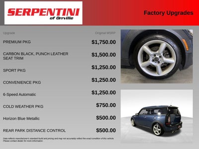 2011 MINI Cooper Clubman S