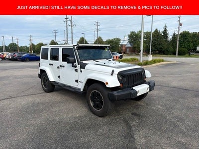 2012 Jeep Wrangler Unlimited Sahara Altitude