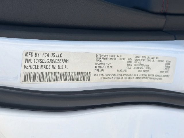 2027 Dodge Durango R/T 392