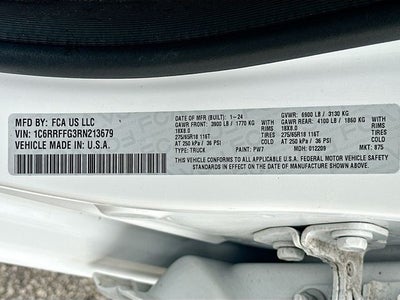 2024 RAM 1500 Big Horn/Lone Star BLUETOOTH