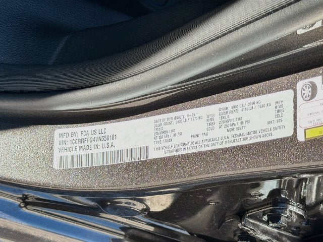2027 RAM 1500 Big Horn/Lone Star