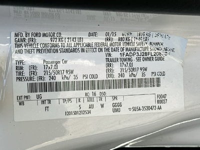 2015 Ford Focus Titanium
