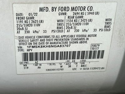 2022 Ford Explorer ST-Line