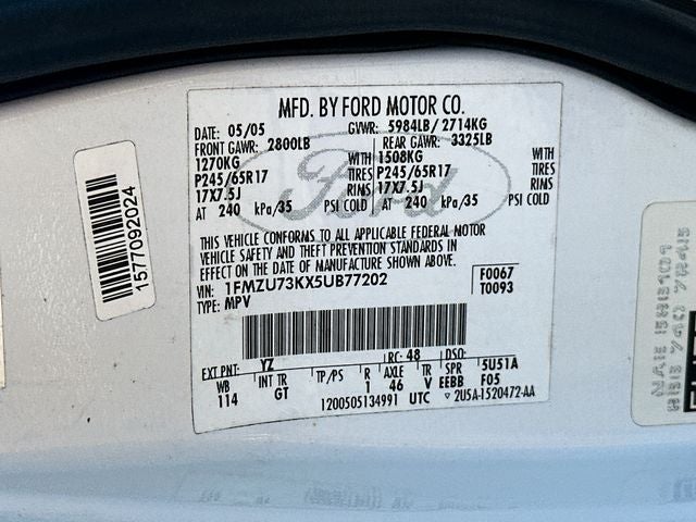 2005 Ford Explorer XLT
