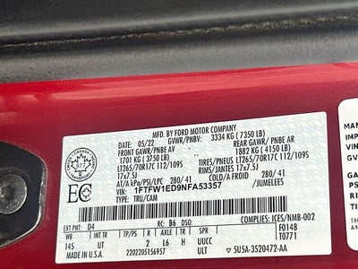 2022 Ford F-150 XLT
