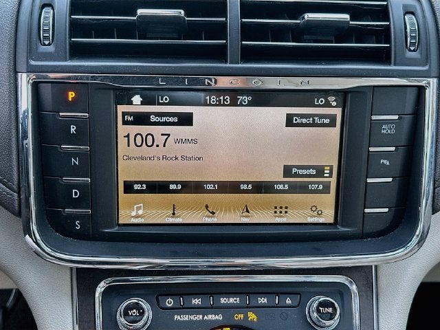 2018 Lincoln Continental Select